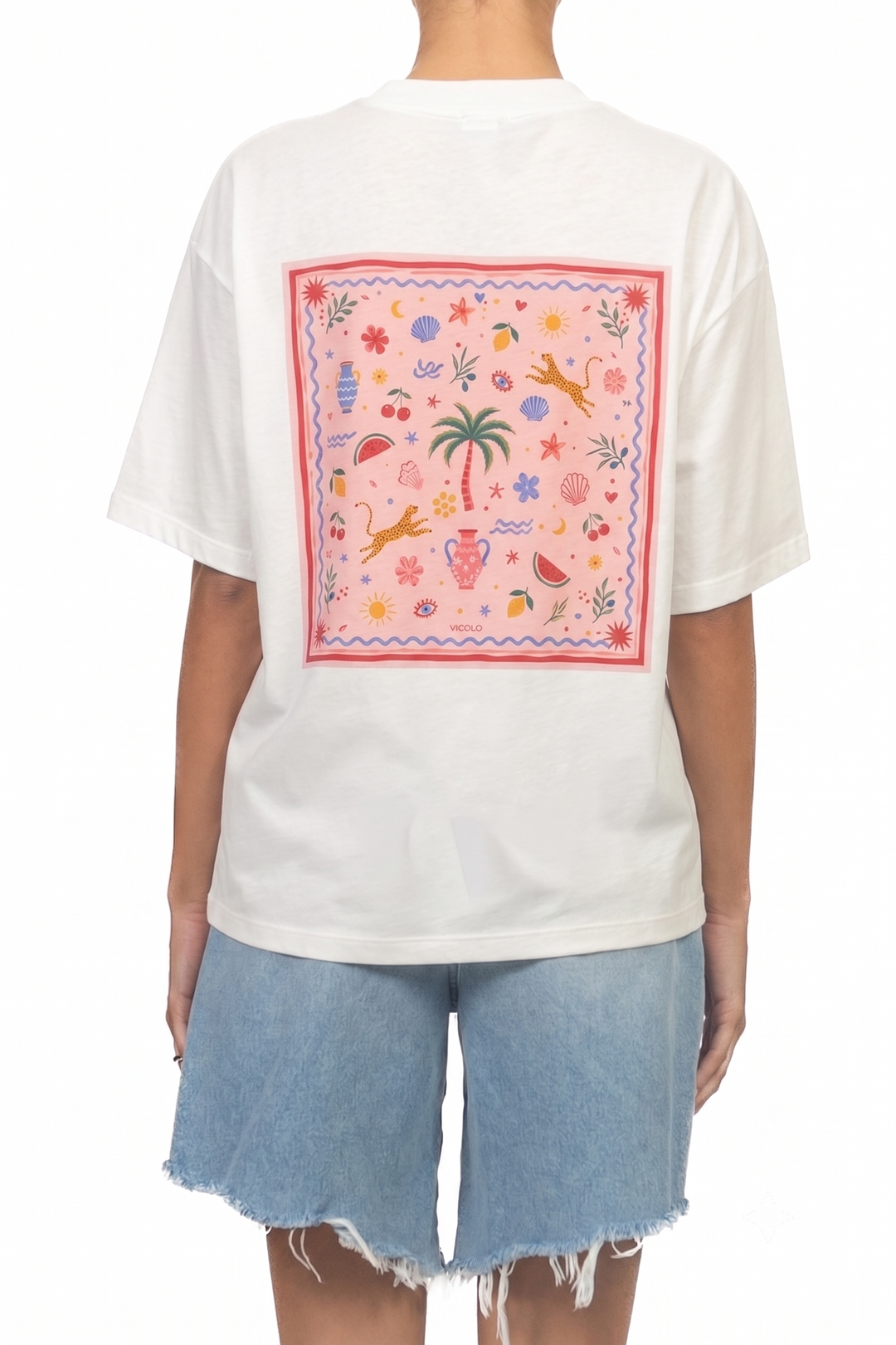 Vicolo - T-Shirt stampa Art. RAB1078