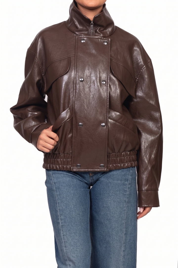 Tensione In - Bomber ecopelle Art. 226053