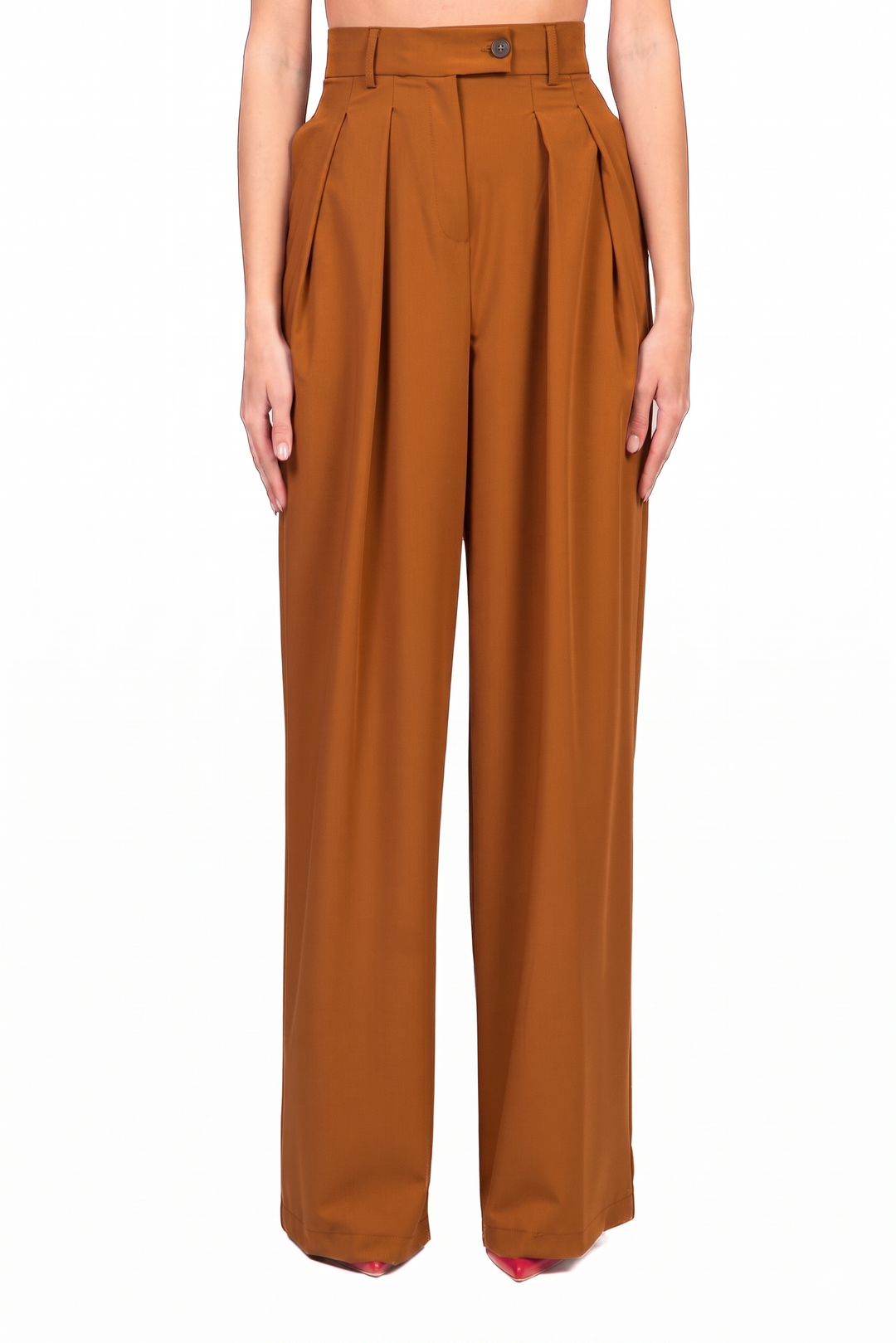 Tensione In - Pantalone palazzo chiusura asimmetrica Art. 26P4364