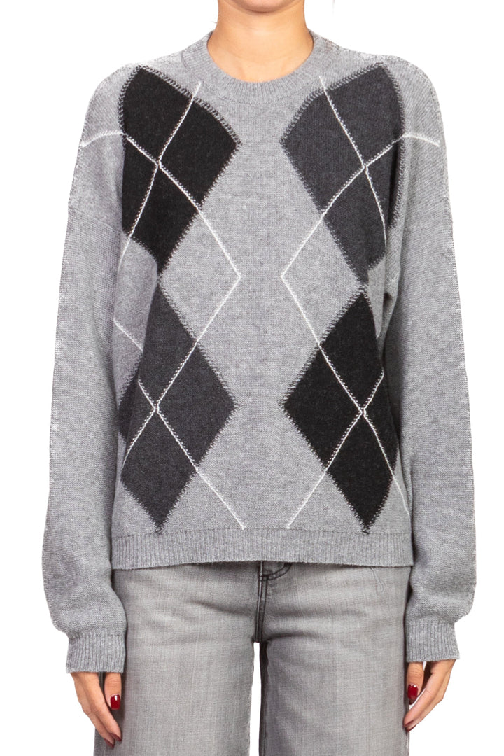 Vicolo - Maglia rombi girocollo Art. 77145F