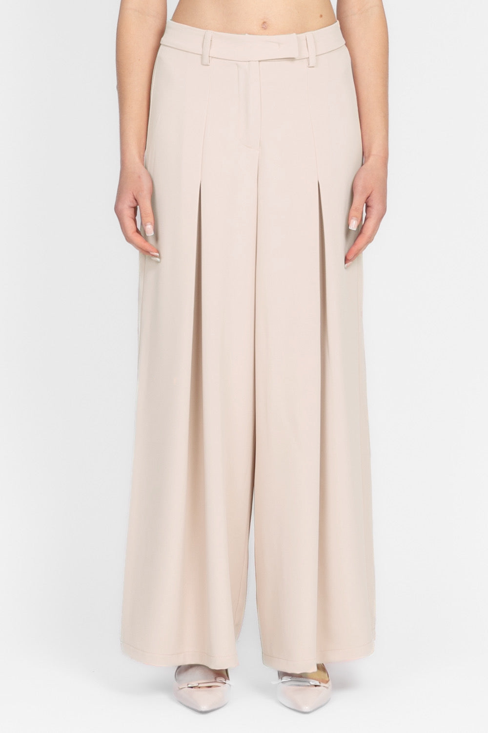 Tensione in - Pantalone palazzo con piega Art. NO869