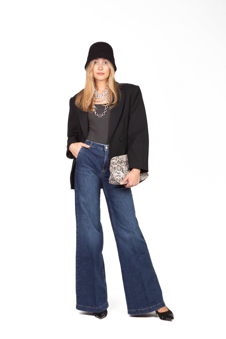 Vicolo - Canotta a costine bretelle Art. UF0053