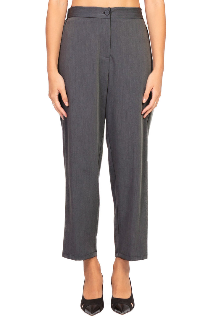 Vicolo - Pantalone carrot con elastico posteriore Art. TF0373