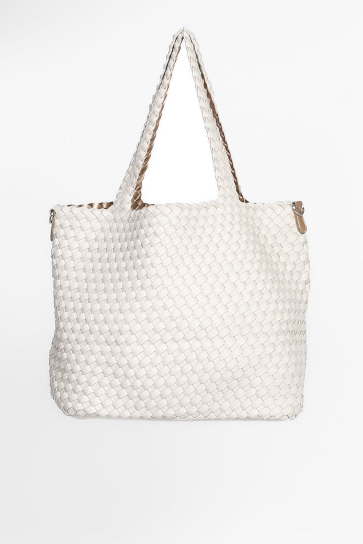Upper - Borsa intrecciata a spalla