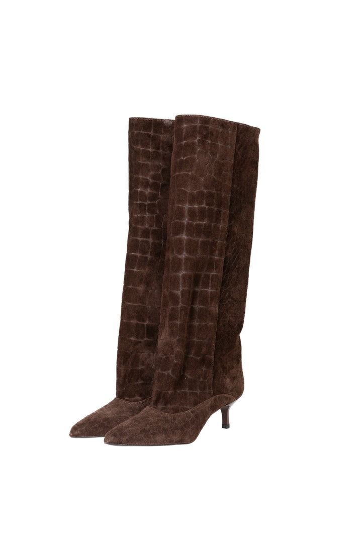 Ovyé - Stivale cocco scamosciato Art. AT477