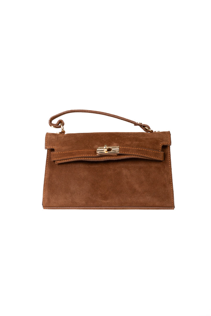 Upper - Borsa lucchetto scamosciata Art. BO27420