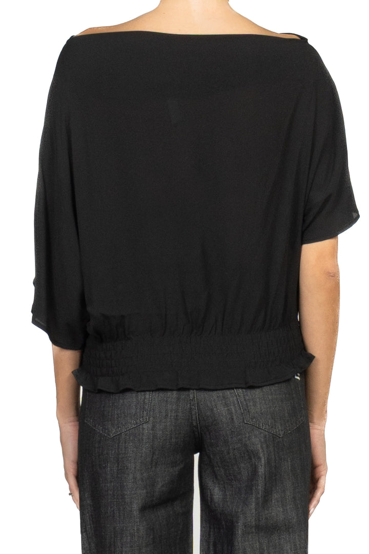 Tensione In - Blusa scollo asimmetrico Art. S26CD25