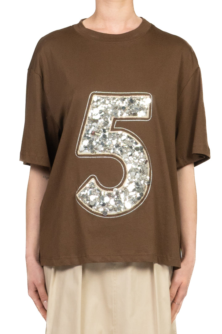 Tensione In - T-shirt n.5 paillettes Art. PE260174