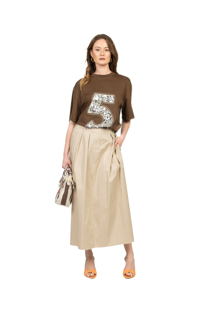 Tensione In - T-shirt n.5 paillettes Art. PE260174
