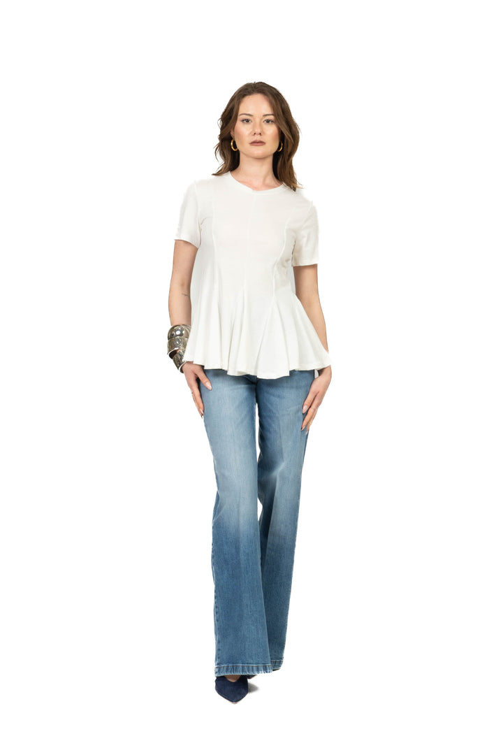 Tensione In - T-shirt sfiancata Art. 39116