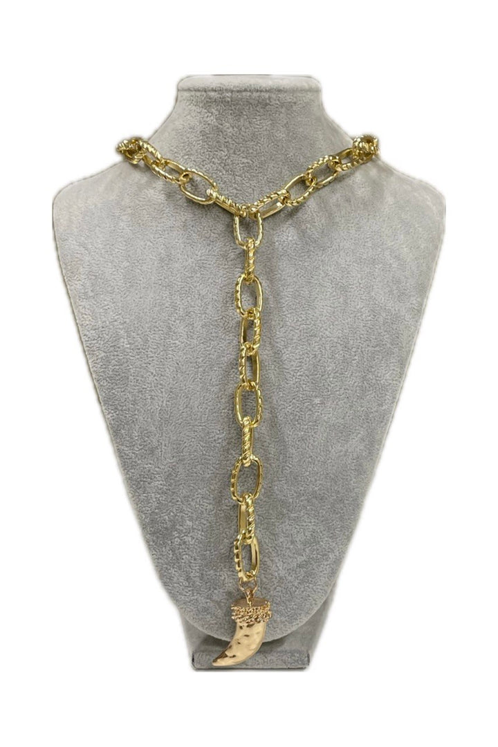 Upper - Collana lunga corno