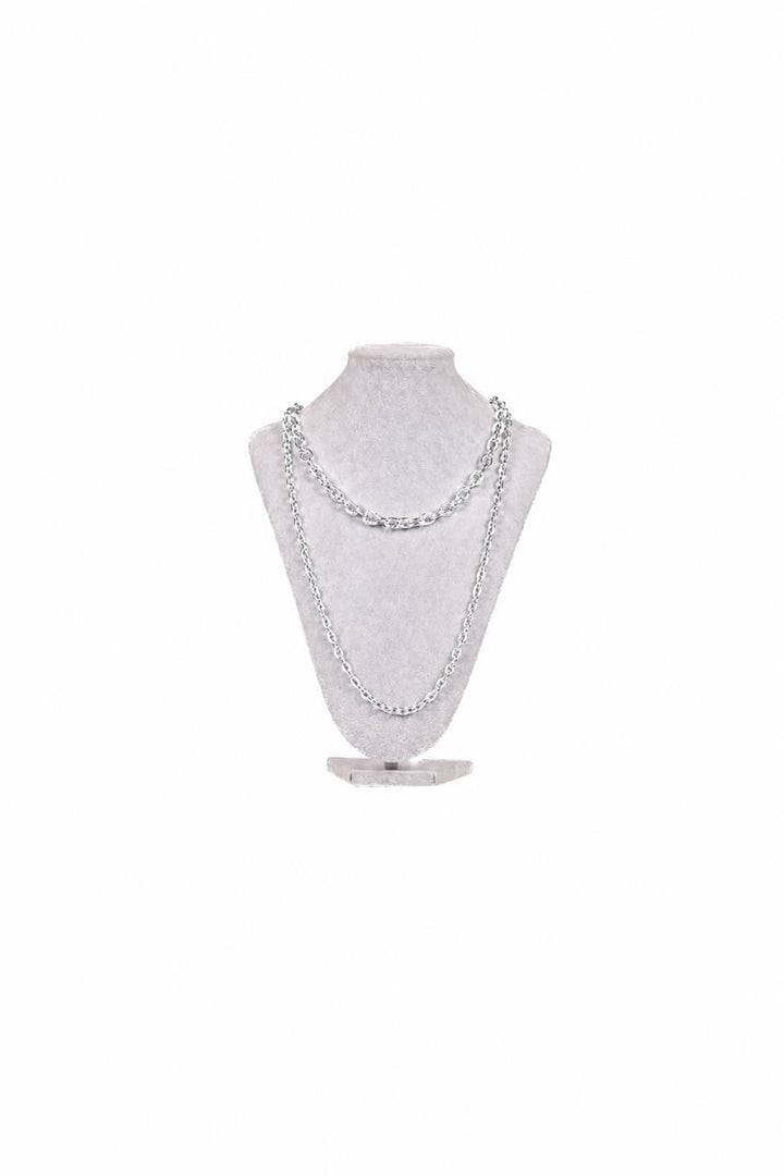 Upper - Collana catena graffiata